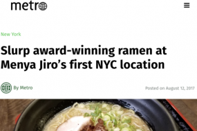 Slurp award-winning ramen at Menya Jiro’s first NYC location