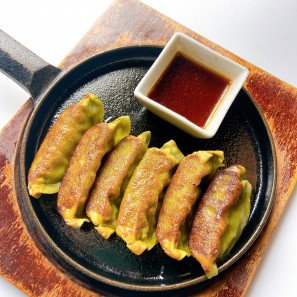 Deep-fried Veggie Gyoza